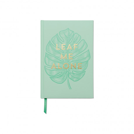 Skrivbok Leaf Me Alone